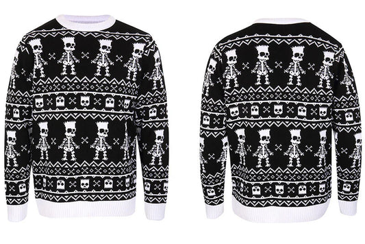 BART SKELETON REPEAT - THE SIMPSONS - JUMPER