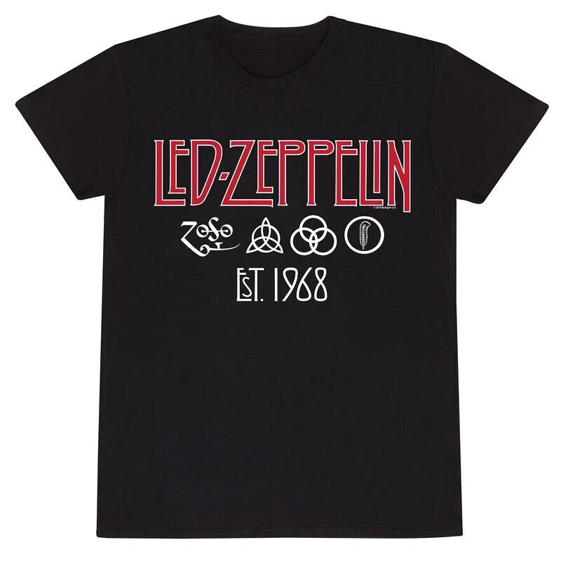 SYMBOLS EST 68 - LED ZEPPELIN - T-SHIRT