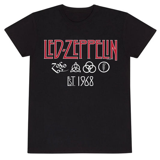 SYMBOLS EST 68 - LED ZEPPELIN - T-SHIRT