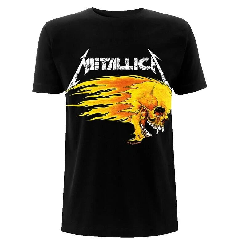 FLAMING SKULL TOUR 94 - METALLICA - T-SHIRT