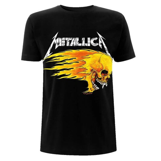 FLAMING SKULL TOUR 94 - METALLICA - T-SHIRT