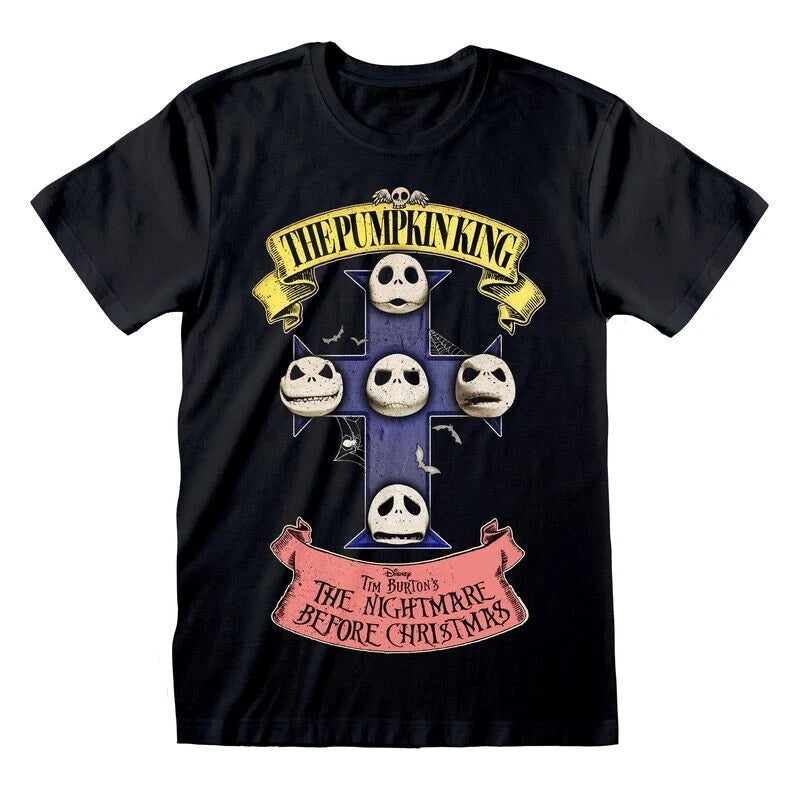 Official Nightmare Before Christmas T-Shirt – Pumpkin King Spooky Fan Gift Tee