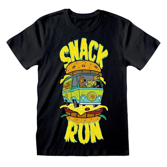SCOOBY DOO- SNACK RUN - BLACK T-SHIRT
