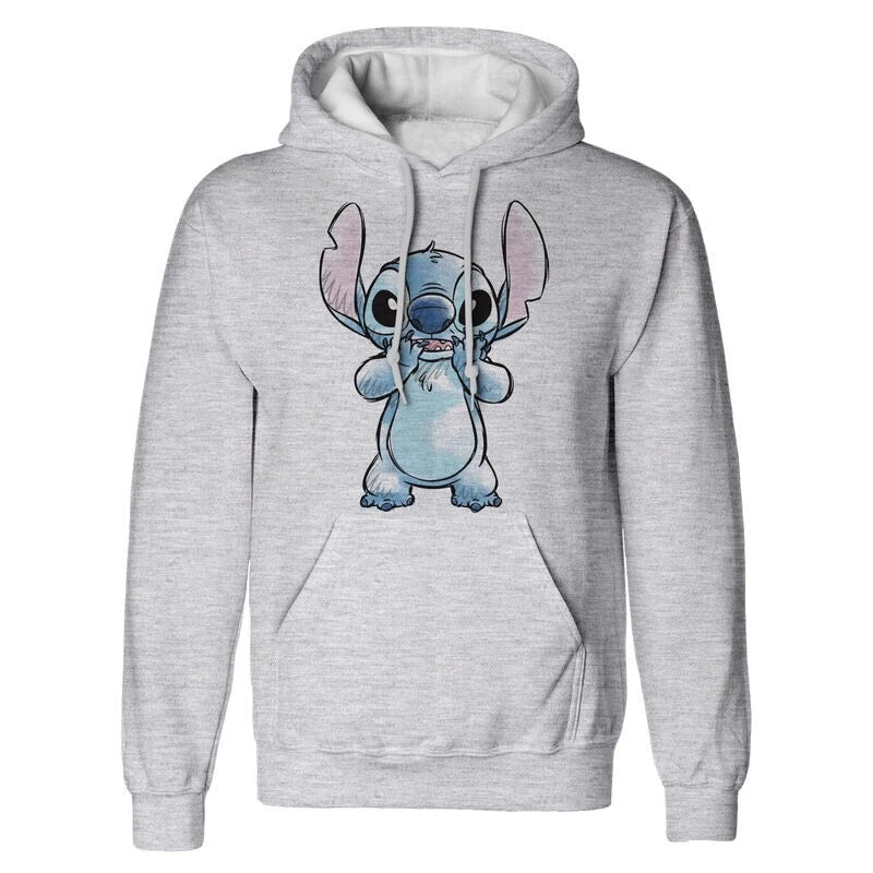 HANDS ON FACE SKETCHED - LILO AND STITCH - HOODIE