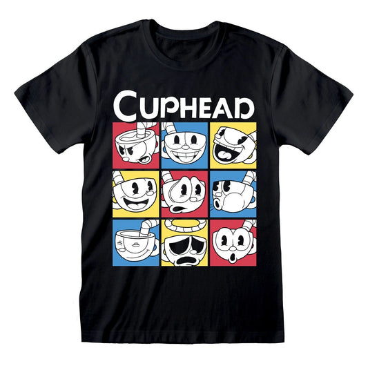 EXPRESSIONS - CUPHEAD - T-SHIRT
