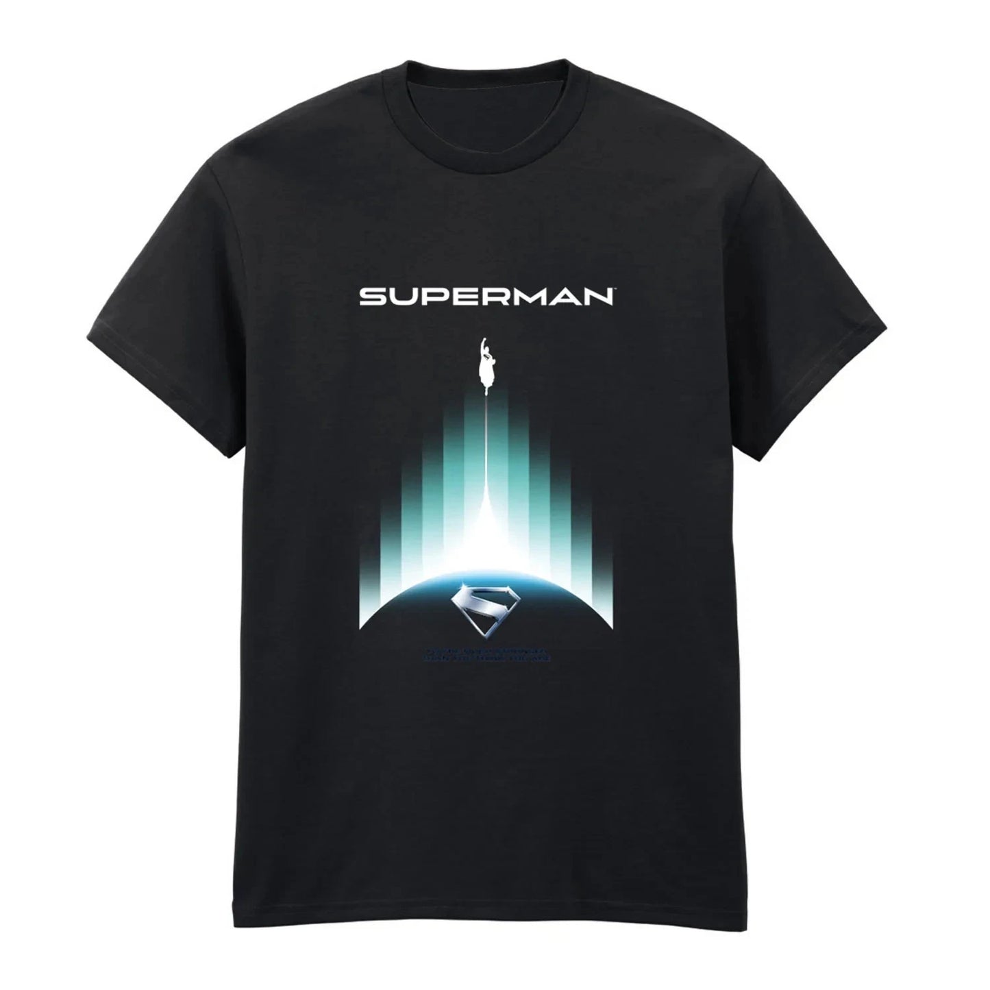 Official Superman Gradient Logo T-Shirt – Bold DC Comics Hero Tee for Super Fans