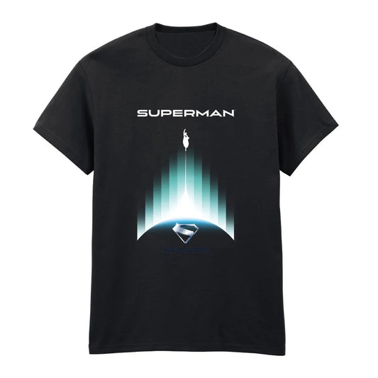 Official Superman Gradient Logo T-Shirt – Bold DC Comics Hero Tee for Super Fans