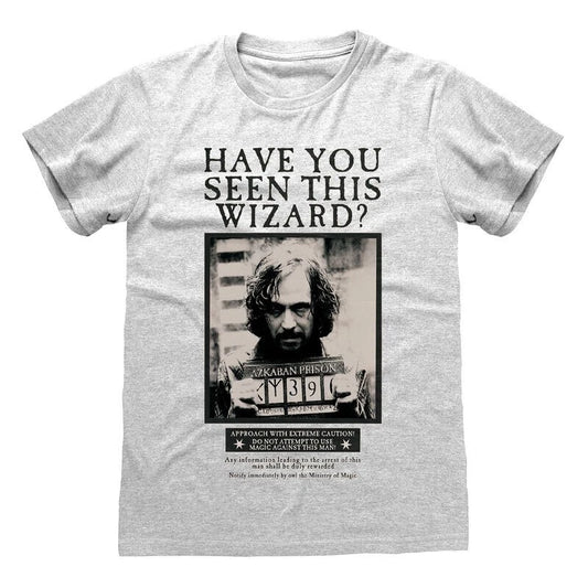 Official Harry Potter T-Shirt – Sirius Black Poster Front & Back Print Fan Gift