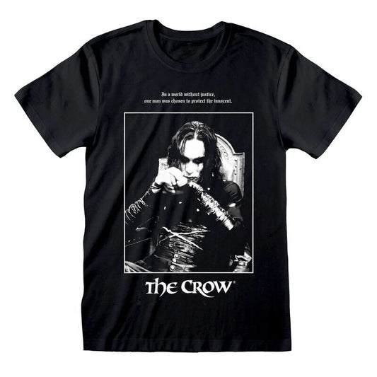 Official The Crow T-Shirt – Protect the Innocent Quote Cult Movie Fan Apparel