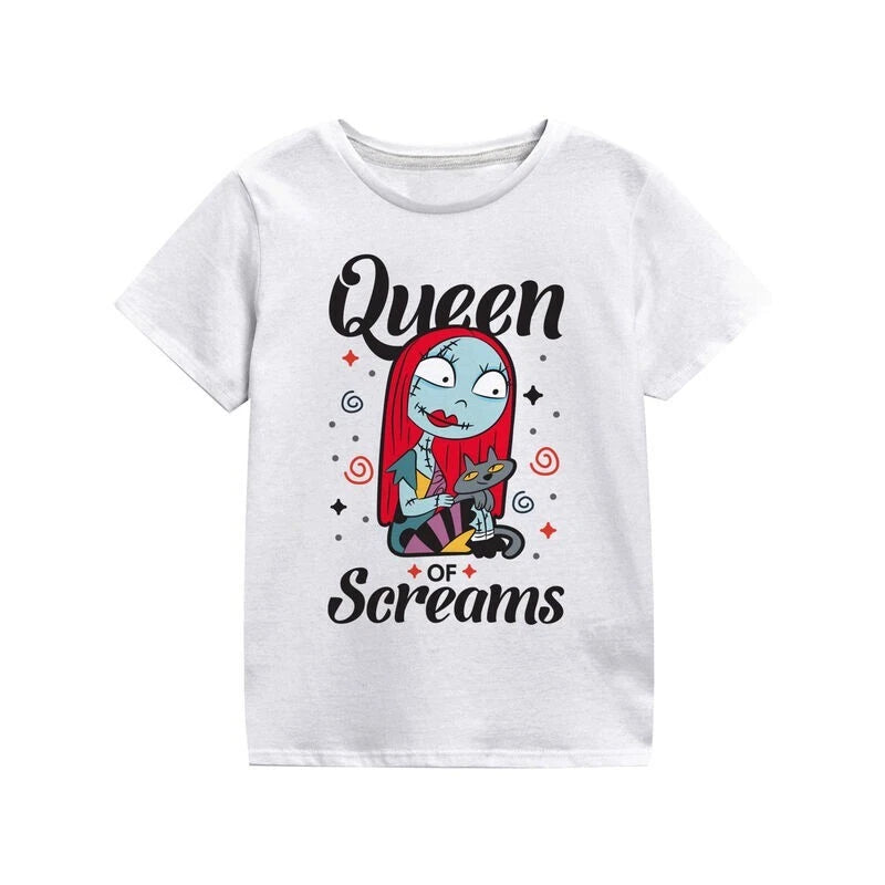 QUEEN OF SCREAMS - THE NIGHTMARE BEFORE CHRISTMAS - KIDS T-SHIRT