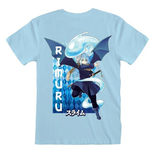SLIME Rimuru Back Print T-Shirt – Anime Graphic Tee for That Time I Got Reincarn