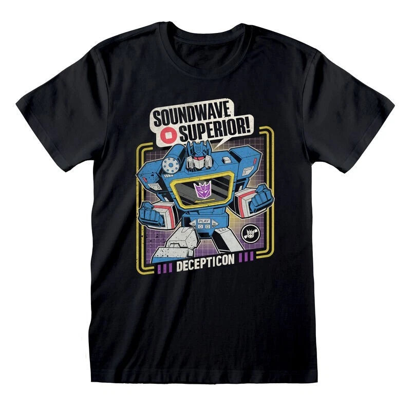 Official Transformers Soundwave T-Shirt – Superior Design for Robot Fans