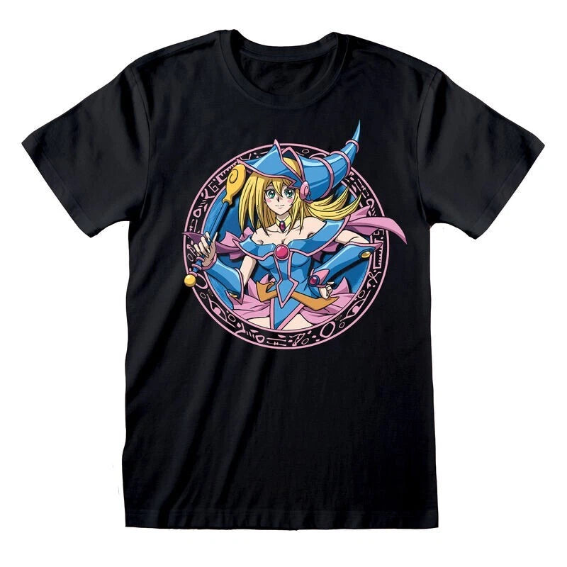 Official Yu-Gi-Oh Dark Magician Girl T-Shirt Graphic Anime Fan Gift Apparel Tee