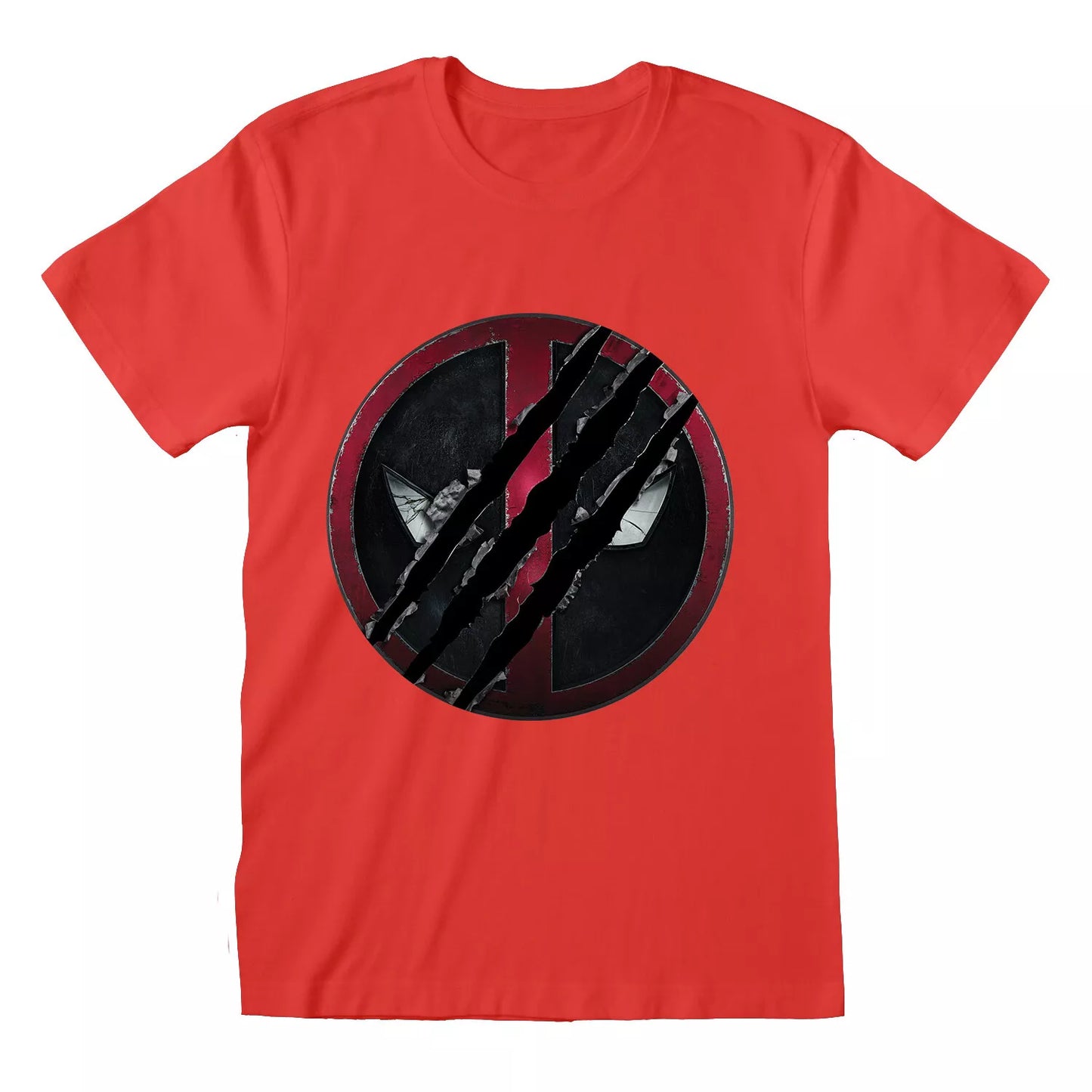 DEADPOOL - DP3 SLASH - LOGO - RED - T-SHIRT