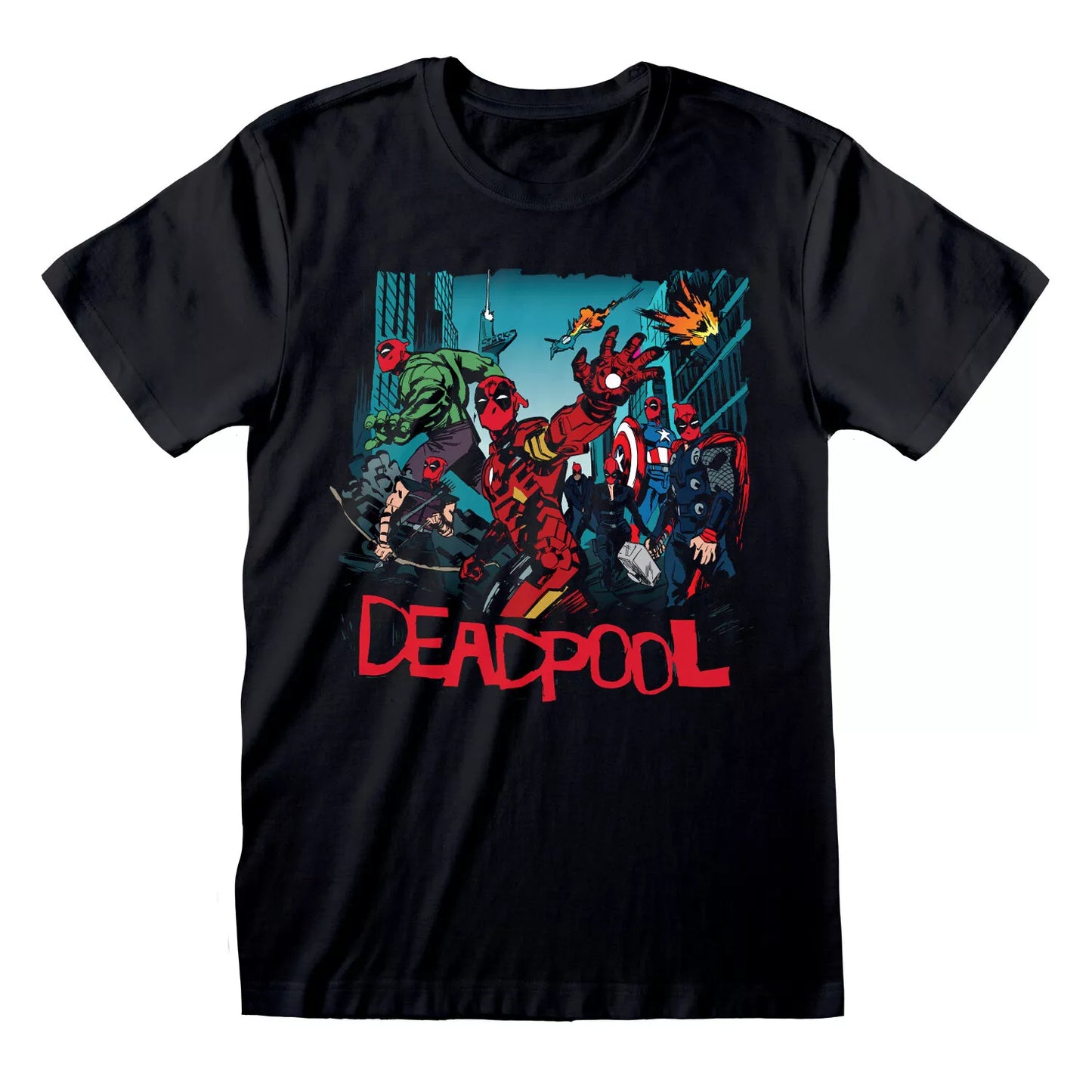 AVENGERS SPOOF - DEADPOOL - T-SHIRT