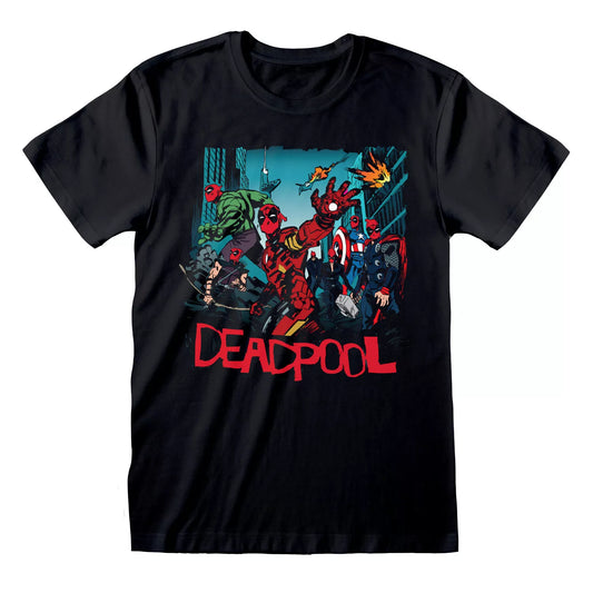 AVENGERS SPOOF - DEADPOOL - T-SHIRT