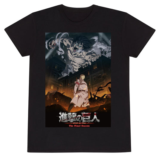FINAL SEASON POSTER - ATTACK ON TITAN - T-SHIRT