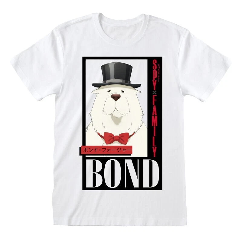 Official Spy x Family Bond the Dog Tee Anime Fan Apparel Graphic T-Shirt Gift