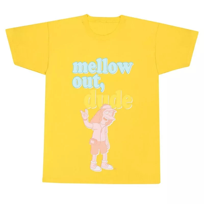 THE SIMPSONS - MELLOW OUT DUDE - T-SHIRT
