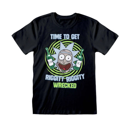 RIGGITY WRECKED - RICK AND MORTY - T-SHIRT