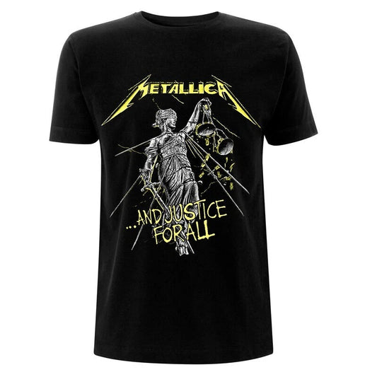 METALLICA - AND JUSTICE FOR ALL TRACKS - T-SHIRT
