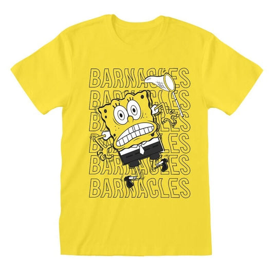 SpongeBob SquarePants Barnacles T-Shirt – Retro Catchphrase Fan Graphic Tee
