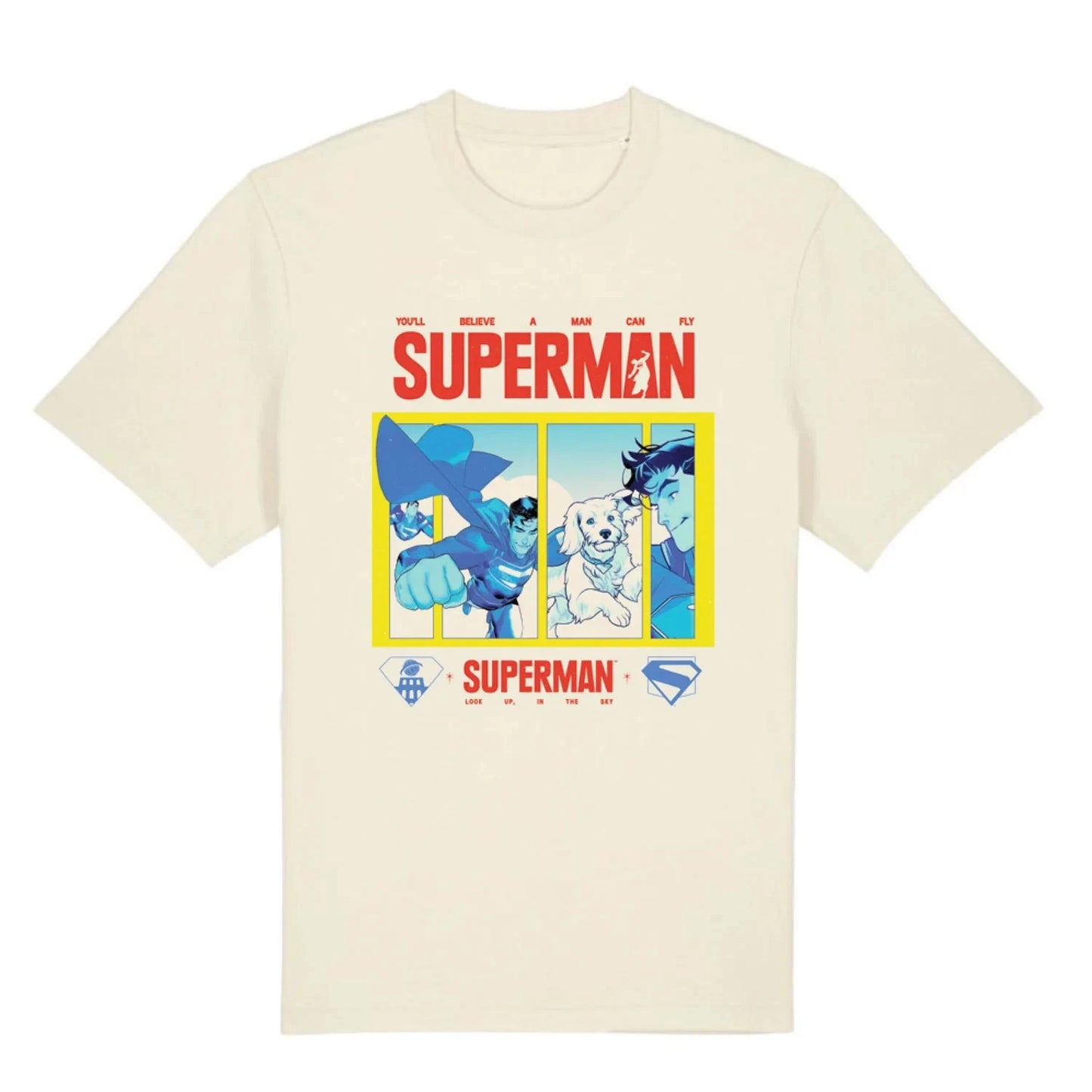 Official Superman You'll Believe T-Shirt – Iconic DC Comics Hero Graphic Tee Fan