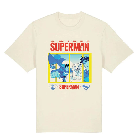 Official Superman You'll Believe T-Shirt – Iconic DC Comics Hero Graphic Tee Fan