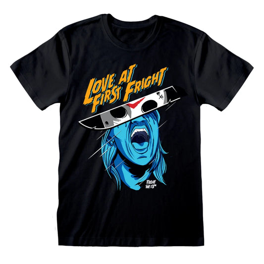 LOVE AT FIRST FRIGHT - FRIDAY THE 13TH - T-SHIRT