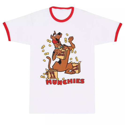 Official Scooby Doo Munchies T-Shirt Funny Cartoon Fan Gift Outfit Graphic Tee