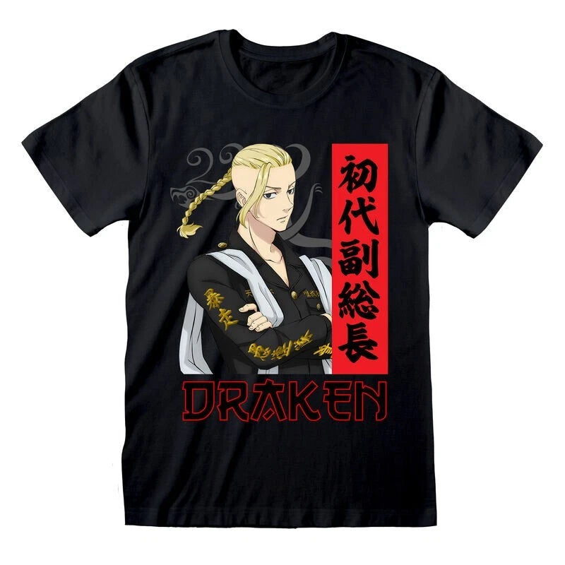 Official Tokyo Revengers T-Shirt – Draken Ken Ryuguji Anime Fan Apparel Gift