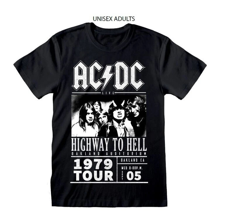 HIGHWAY TO HELL 1979 TOUR - AC/DC - T-SHIRT