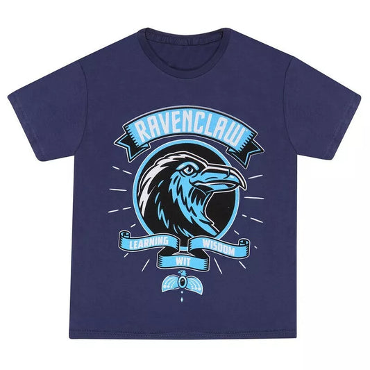Official Harry Potter Comic Style Ravenclaw Kids T-Shirt Fan Apparel Gift Wear