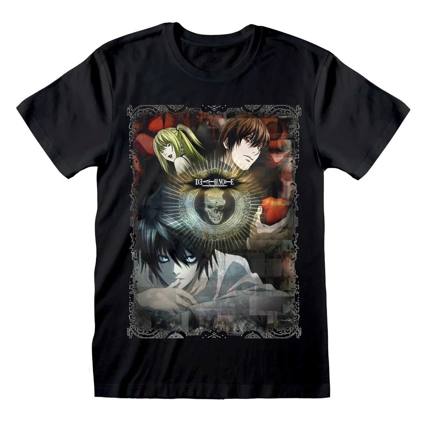 Official Death Note Poster T-Shirt – Anime Graphic Tee for Adults & Series Fans
