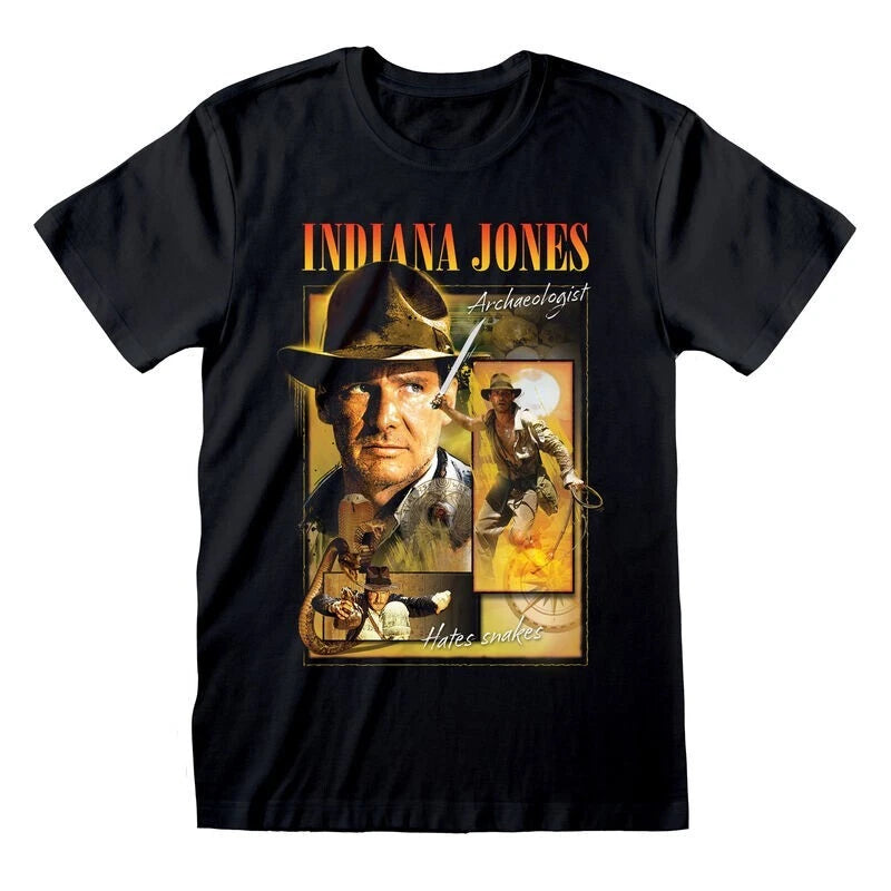 Official Indiana Jones Homage Graphic T-Shirt Fan Apparel Gift Adventure Wear