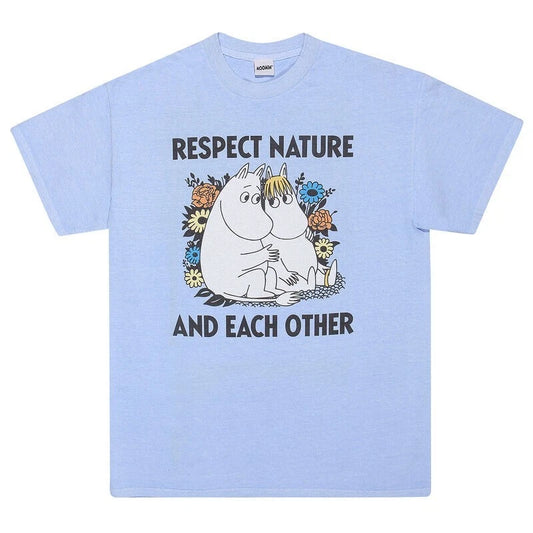 RESPECT NATURE - MOOMINS - T-SHIRT