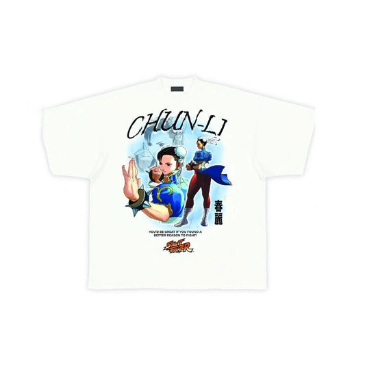Official Street Fighter T-Shirt – Chun-Li Character Design Capcom Fan Apparel