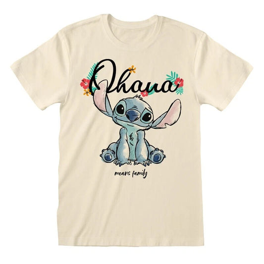 OHANA MEANS FAMILY - LILO AND STITCH -T-SHIRT