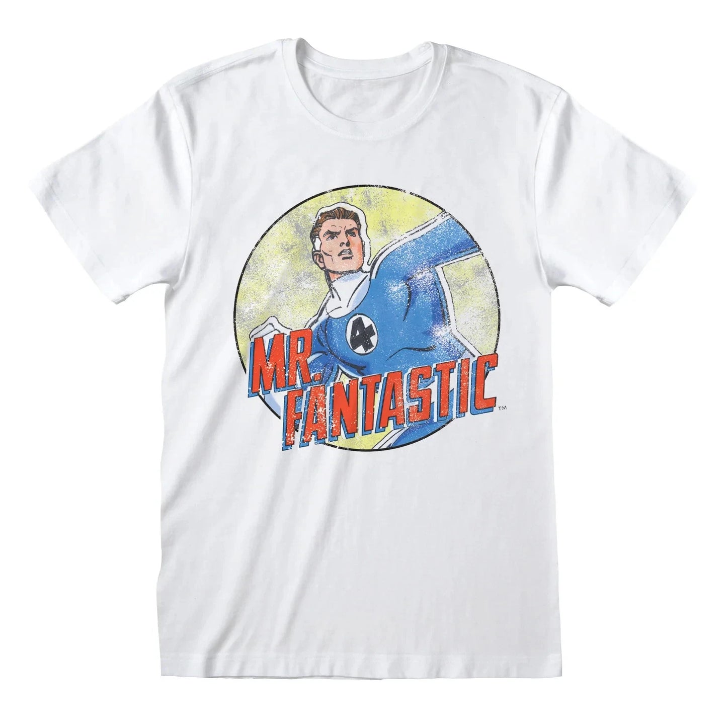 Official Fantastic Four Mr. Fantastic T - Shirt – Marvel Superhero Tee for Fans