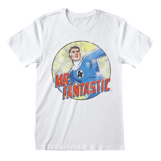 Official Fantastic Four Mr. Fantastic T - Shirt – Marvel Superhero Tee for Fans