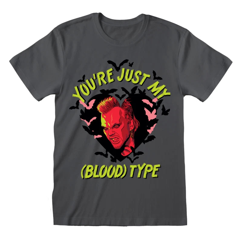 YOU'RE JUST MY BLOOD TYPE - THE LOST BOYS - T-SHIRT