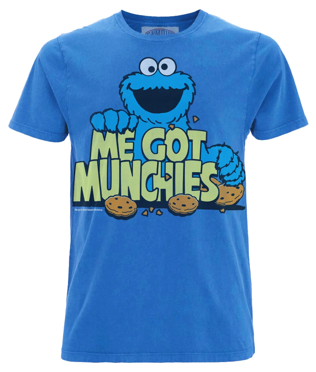SESAME SREET - FAMOUS FOREVER - ME GOT MUNCHIES - T-SHIRT