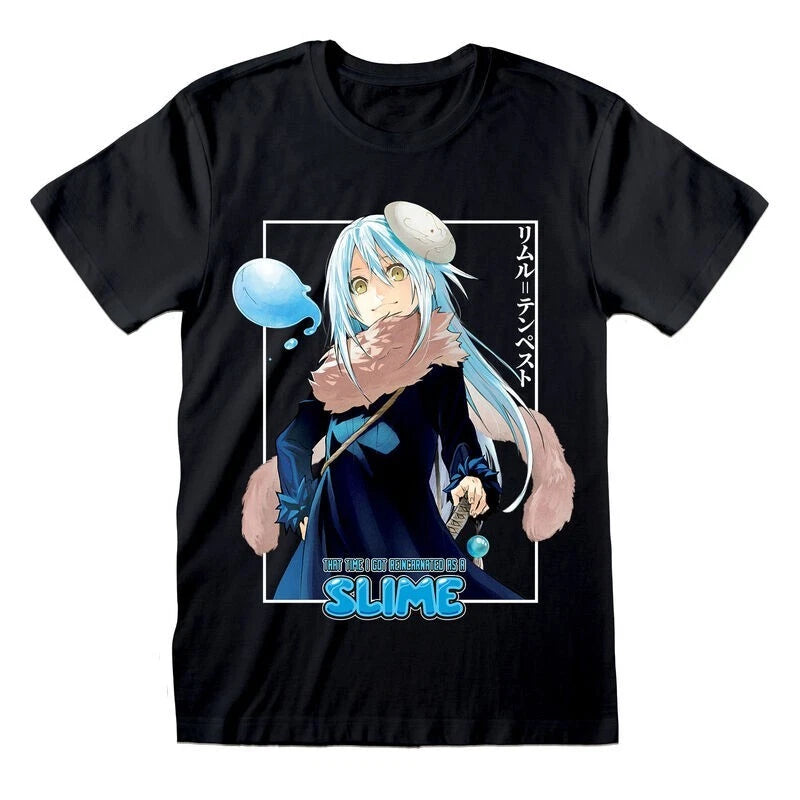 SLIME Rimuru in Box T-Shirt – Cute Anime Tee from That Time I Got Reincarnated