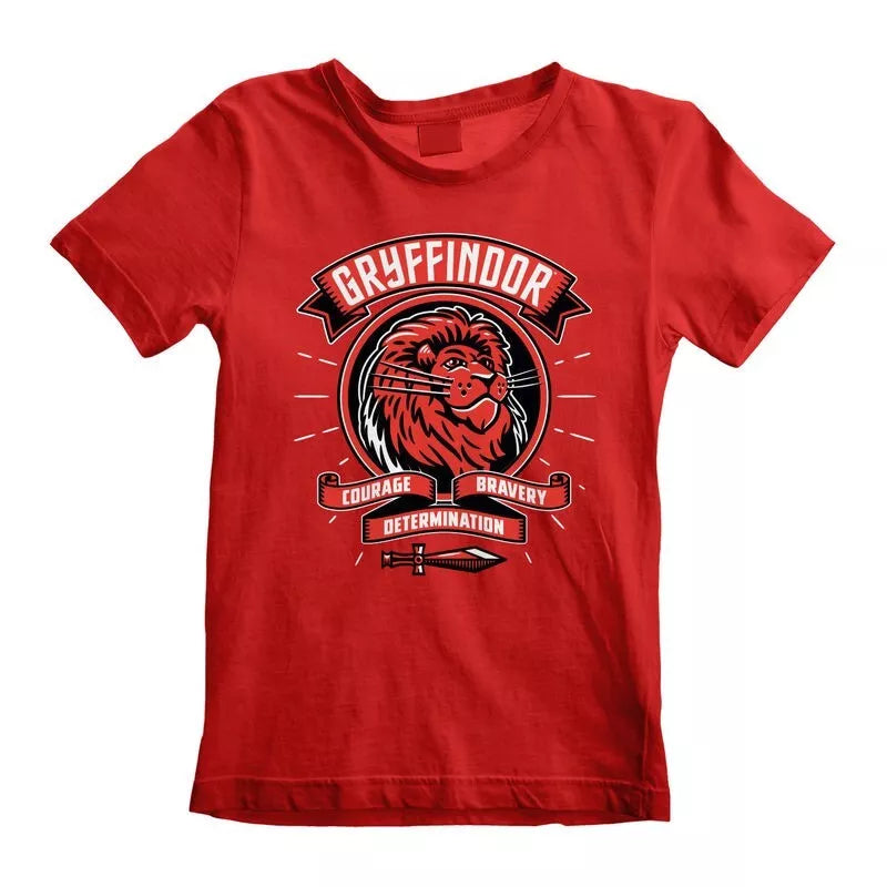Official Harry Potter Comic Style Gryffindor Kids T-Shirt Fan Apparel Gift Wear