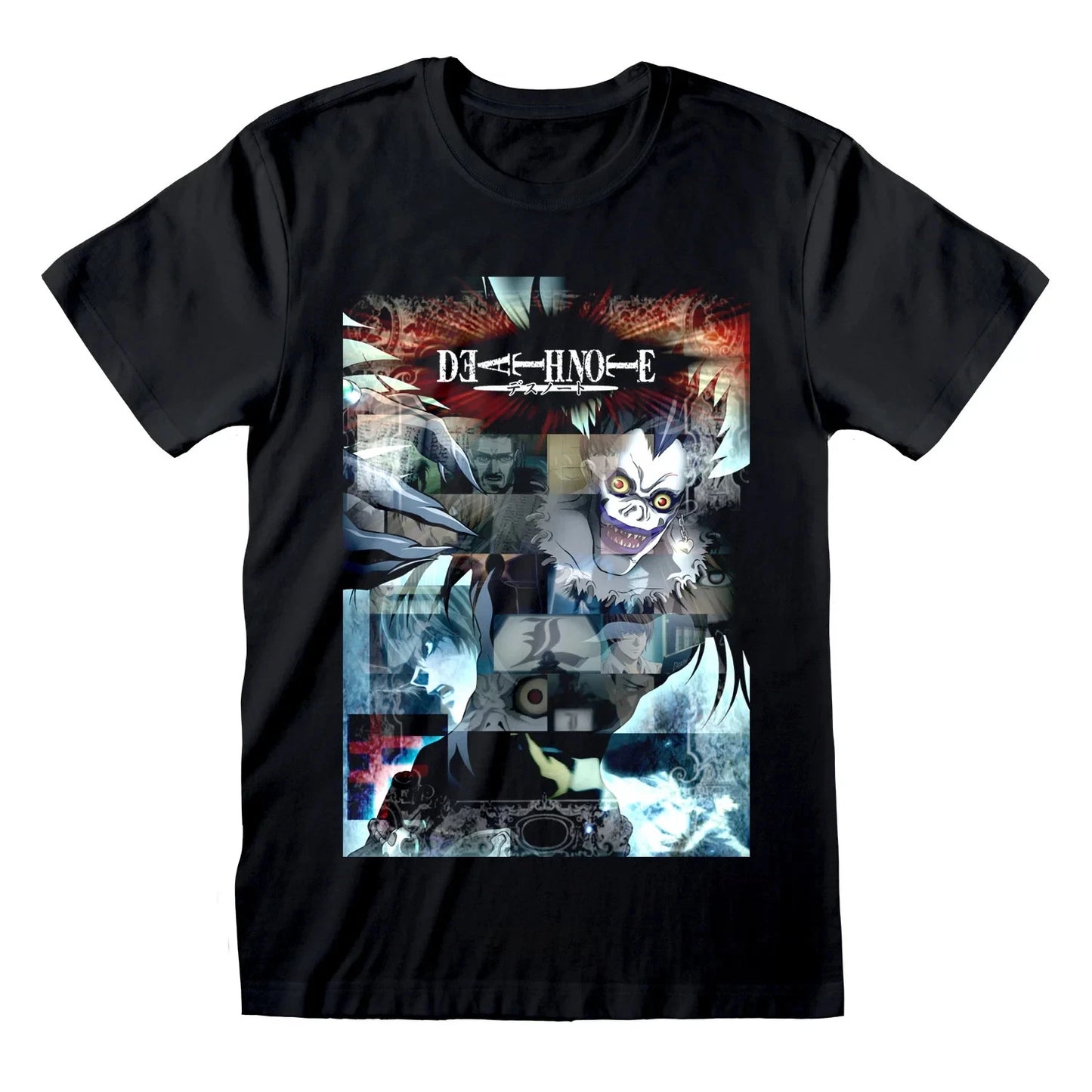 Official Death Note Glitch T-Shirt – Stylish Anime Graphic Tee for Fantasy Fans
