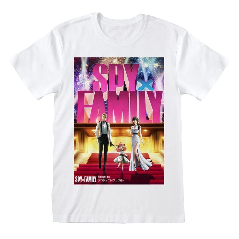 Spy X Family Opening Night T-Shirt – Anime Forger Family Retro Fan Graphic Tee