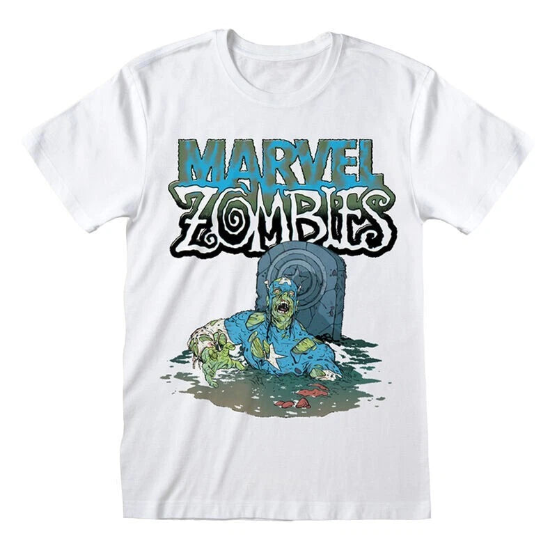ZOMBIE CAPTAIN AMERICA - MARVEL ZOMBIES - T-SHIRT