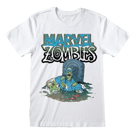ZOMBIE CAPTAIN AMERICA - MARVEL ZOMBIES - T-SHIRT