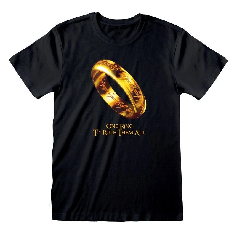 Official Lord of the Rings T-Shirt – One Ring to Rule Them All Fantasy Fan Tee