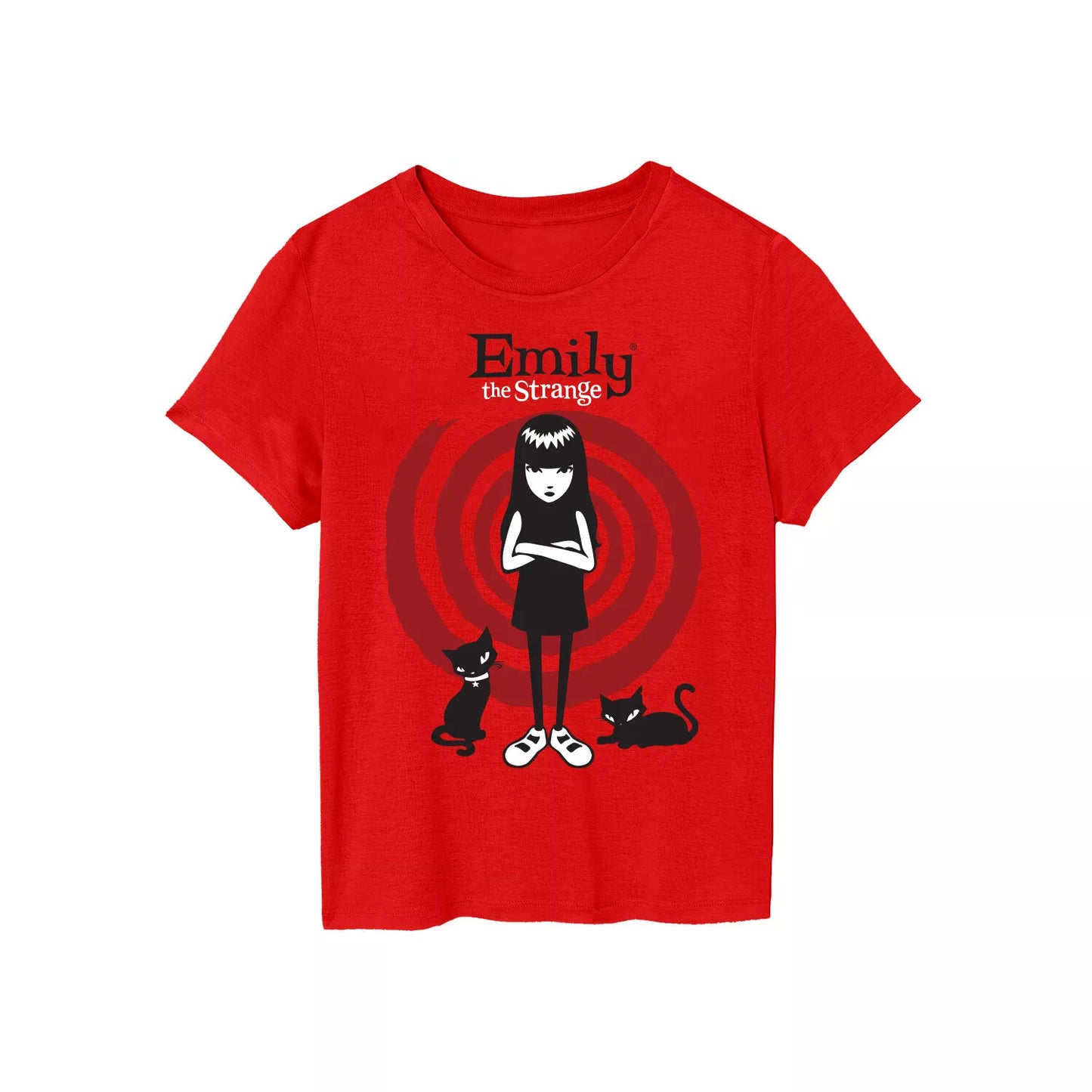 SWIRL - EMILY THE STRANGE - T-SHIRT